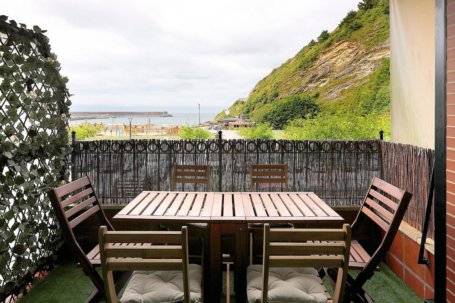 San Sebastian Orio Apartment On The Beach Garage Exterior foto